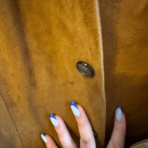 Vintage Men's Brown Suede Shirt Jacket - Picture 4 of 12